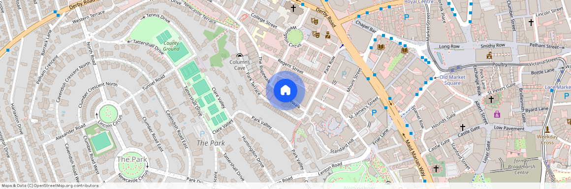 The Ropewalk, Nottingham, NG1, The Ropewalk, Nottingham, NG1