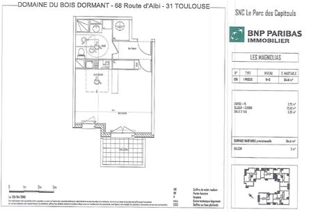 location Appartement F1 DE 34.19m² À TOULOUSE - Photo 5