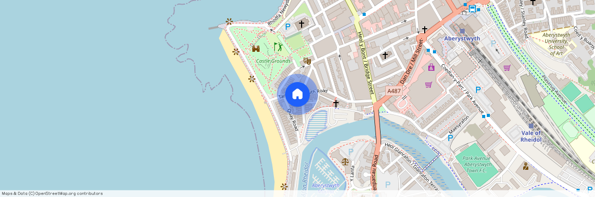 1 Castle Terrace, Aberystwyth, Ceredigion