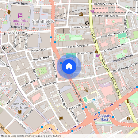 Commercial Street, Spitalfields, E1