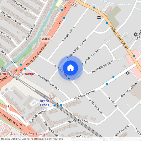 Western Avenue, Golders Green, NW11