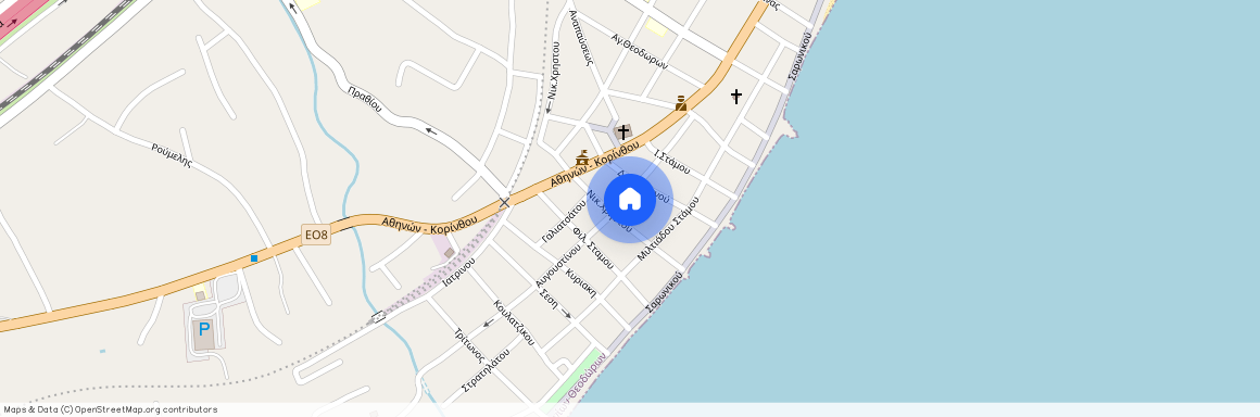 Αυγουστίνου, 15 200 03 Άγιοι Θεόδωροι, Κέντρο (Άγιοι Θεόδωροι)