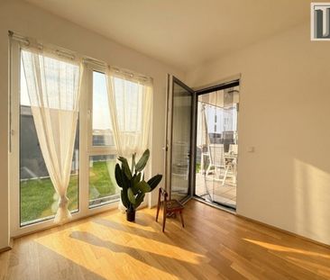 Neuwertige 2-Zi Gartenwohnung mit Terrasse, Loggia & Stellplatz in ... - Foto 1