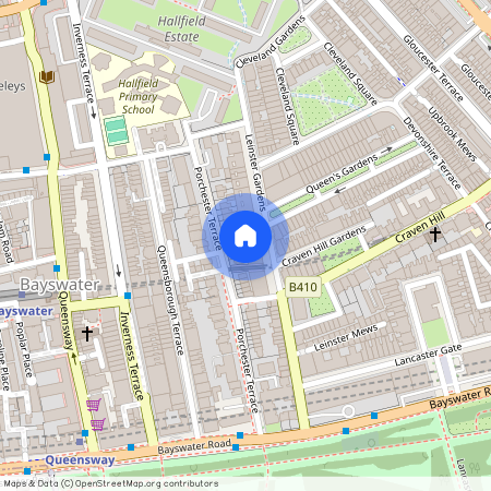 Leinster Gardens, Bayswater W2