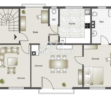 Erstbezug nach Renovierung - helle 3-Zimmer Stadtwohnung - Photo 6