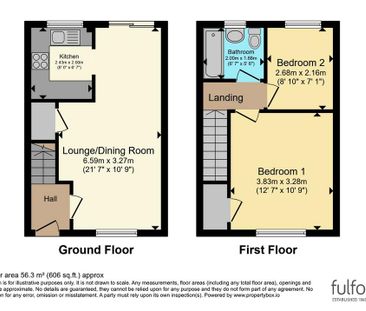 2 bedroom house to rent - Photo 1