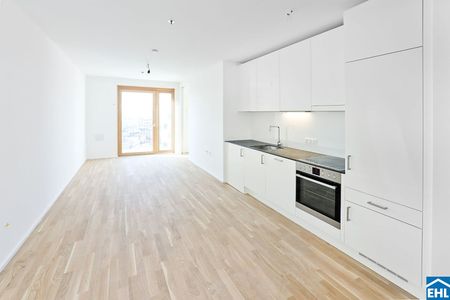 Sonnwendviertel: 2-Zimmer-Wohnung mit Balkon im 10. OG – Fitnessraum, Co-Working & Rooftop-Terrasse inklusive! - Photo 2