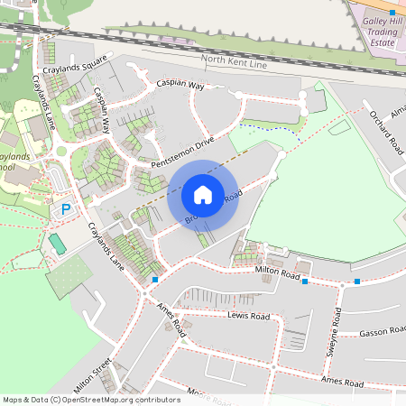 Broomfield Road, Swanscombe, Kent, DA10