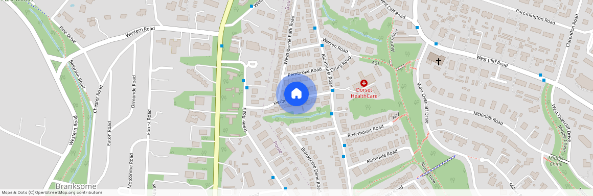 Two double bedroom First floor flat in Herbert Road, Alum Chine, Bournemouth