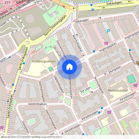 Dannemoragatan, Stockholm