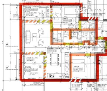 Möblierte exklusive 3.5-Zimmer-Wohnung mit zwei Balkonen im Zentrum... - Foto 6