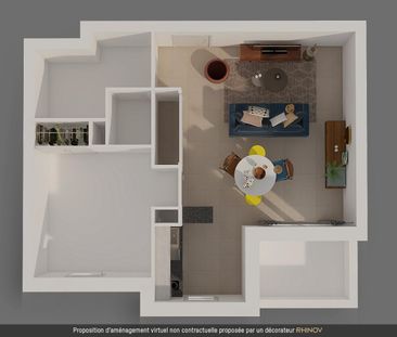location Appartement T2 DE 38.82m² À TOULOUSE - Photo 4