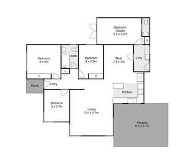 4 BEDROOM HOME IN THE HEART OF TOWN- 6 month lease - Photo 1