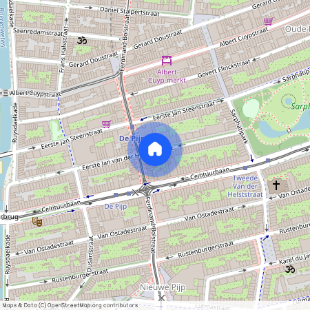 Eerste Jan van der Heijdenstraat 94-H, Sarphatiparkbuurt, 1072VA, Amsterdam