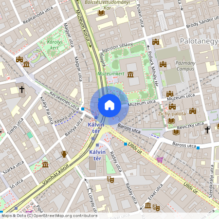 Erste Bank, 1082 Budapest, Baross utca 1-3., Hungary