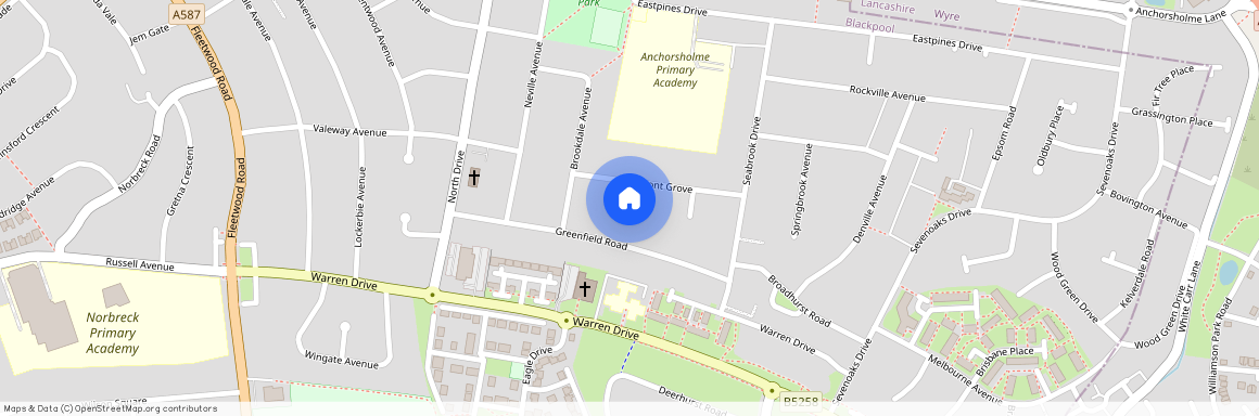 Vermont Grove, Thornton-Cleveleys, Lancashire, FY5