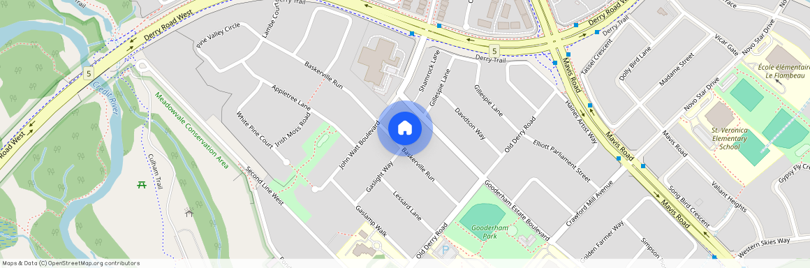 7071 Baskerville Run, Mississauga