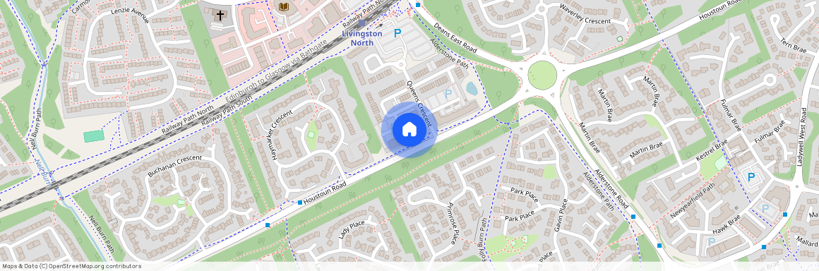 Queens Crescent, Livingston, West Lothian, EH54