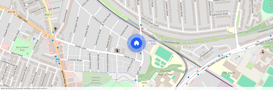 St. Werburghs Road, Park Brow, M21