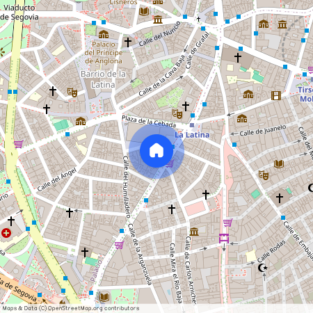 Calle de la Cebada, 15, 28005 Madrid, Spain