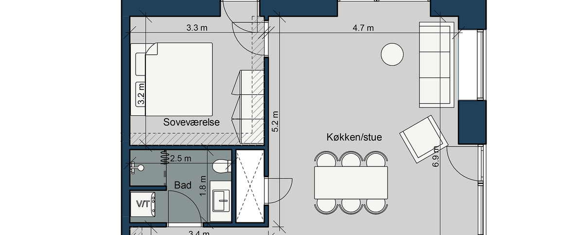 Østre Havnepark 27, 7. lejl. 1 - Photo 1