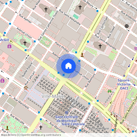 Ville-Marie, Ville-Marie, Ile de Montréal, H3B 1R2