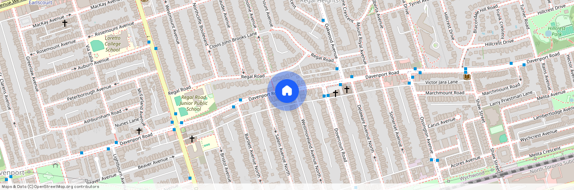 1259 Davenport Road Unit# Room, Toronto