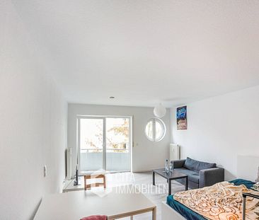 Vollmöbelierte 1-Zimmer-Wohnung mit Balkon in Frankfurt-Bornheim zu vermieten - Photo 1