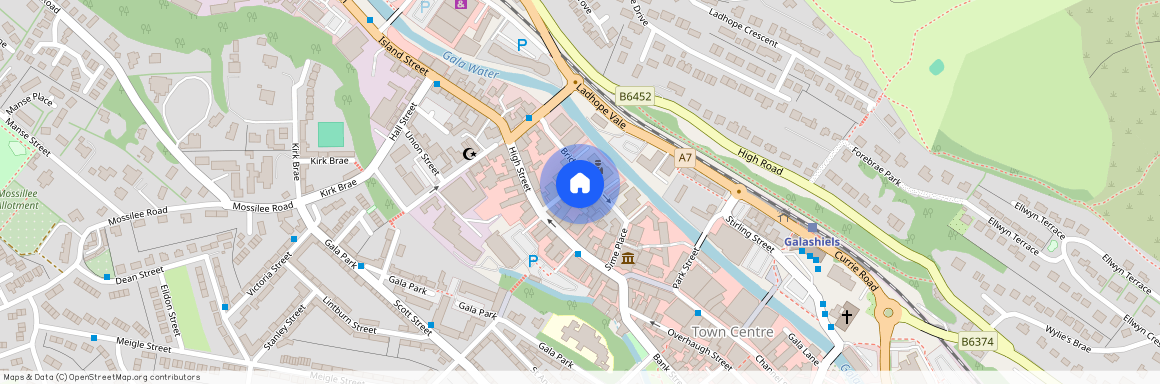 3 Bridge Street, Galashiels, TD1 1SW