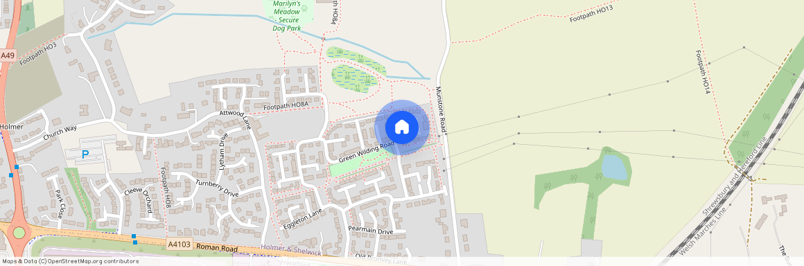 Royal Wilding Place, Holmer, Hereford
