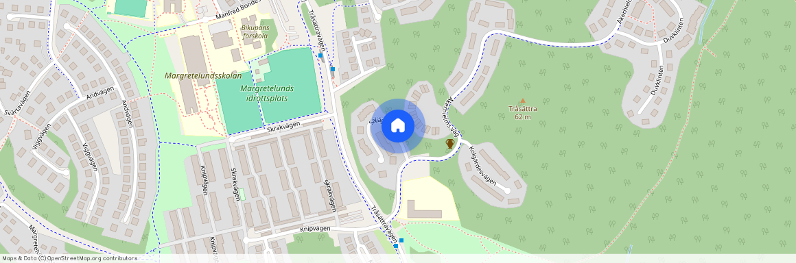 Säljägarvägen, Åkersberga