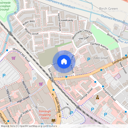 Sandown House, TW18, 124 High Street