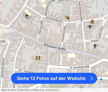 Zentrale 3-Zimmer-Wohnung in Burg - mit Balkon - Foto 1