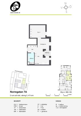 Norregatan 7A, Eslöv Centrum - Foto 1