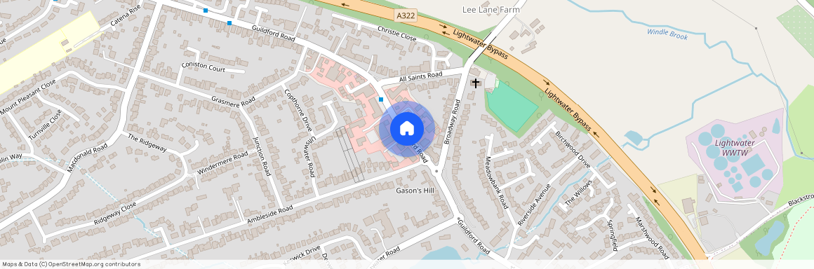 Guildford Road, Lightwater, Surrey, GU18 5SD