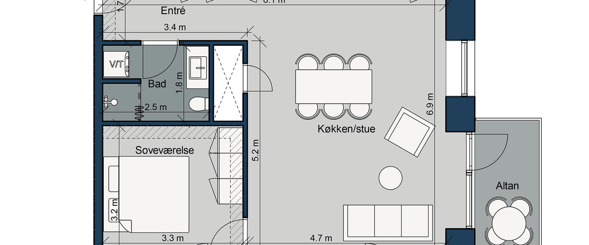 Østre Havnepark 27, 9. lejl. 2 - Foto 1