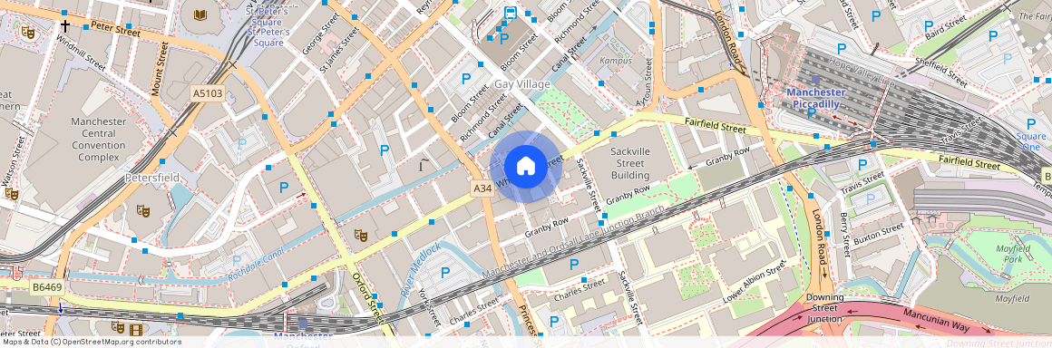 Whitworth Street, Manchester, Greater Manchester, M1