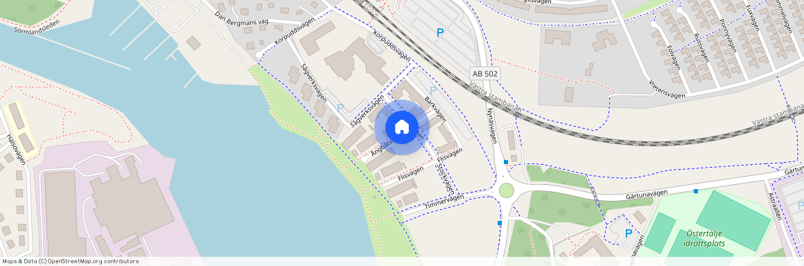 Ångbåtsvägen östertälje station, Södertälje