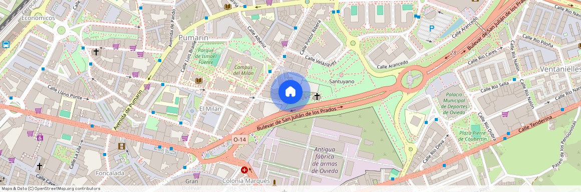 Teatinos-Los Prados, Oviedo