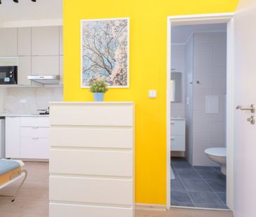 Moderní zařízené studio k pronájmu – Praha 4, Nusle - Photo 6