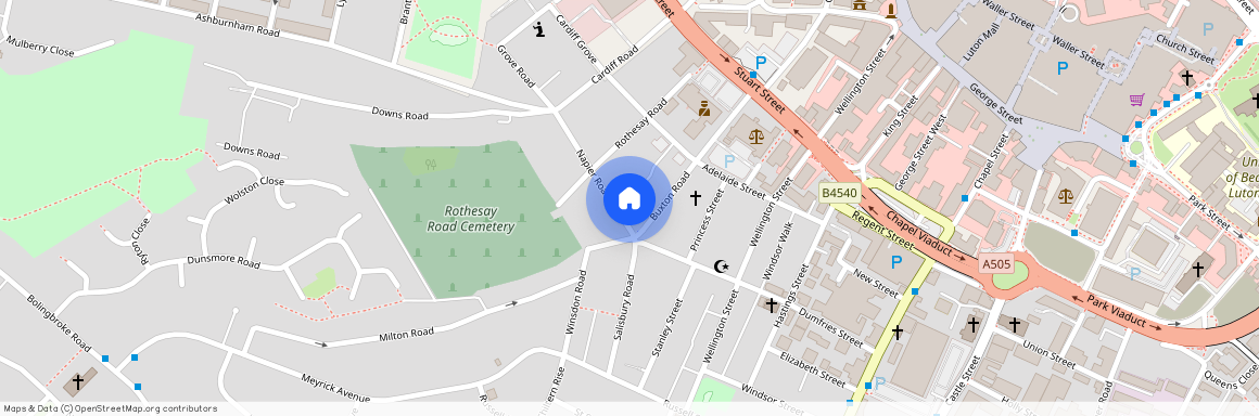 Ensuite 1, 5 Napier Road, Luton, Bedfordshire, LU1 1RF