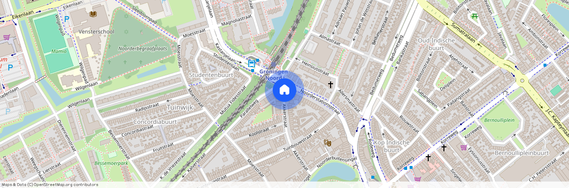 Noorderplantsoenbuurt, 9717 KH, Akkerstraat, Groningen