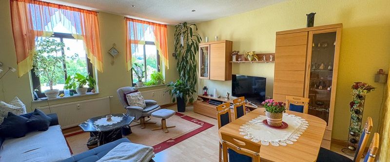 Wunderschöne 3-Raum-Wohnung mit Balkon in Aue - Photo 1