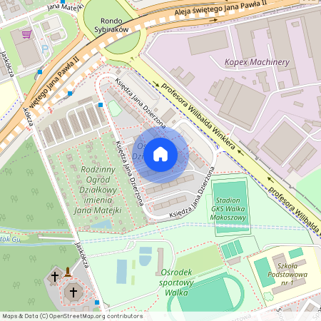 ul. ks. Jana Dzierżona, Guido, Zabrze, śląskie