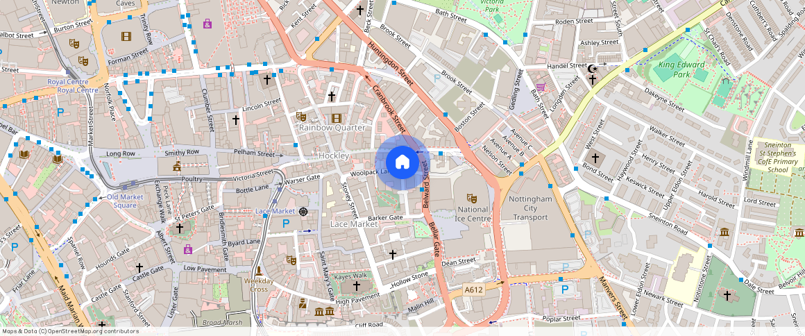 Hockley House, Wool Pack Lane, NG1 1GA, Nottinghan