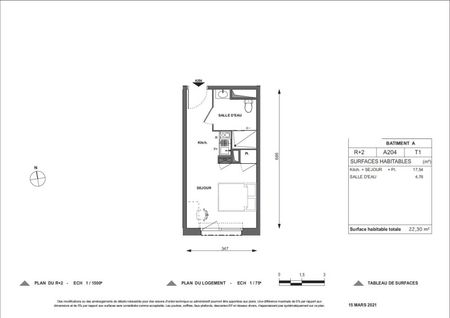 Location Appartement 1 pièce 22m² JOUE LES TOURS 37300 - Photo 2