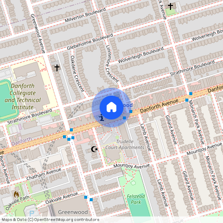 1272 Danforth Avenue Unit# Main, Toronto