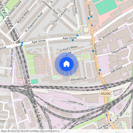 Maiden Lane, Camden, London, NW1