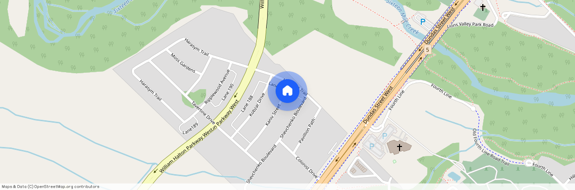 1316 Kaniv Street, Oakville