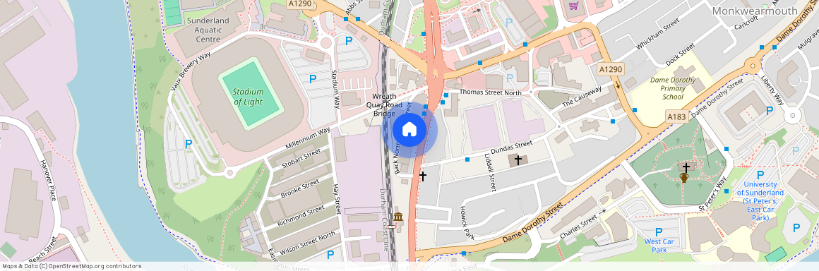 Dunn House - Classic Single at Sunderland, 50-56 North Bridge Street SR5